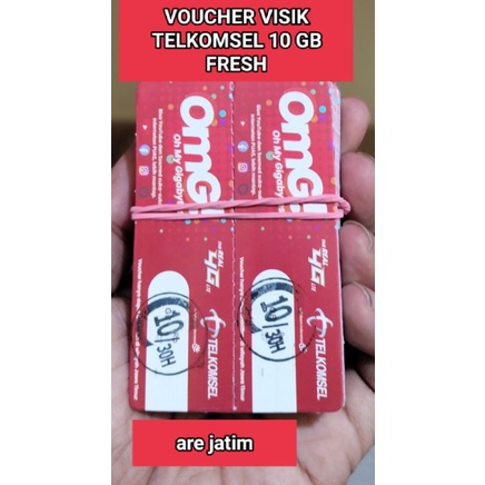VOUCHER VISIK TELKOMSEL 10 GB FRESH JATIM