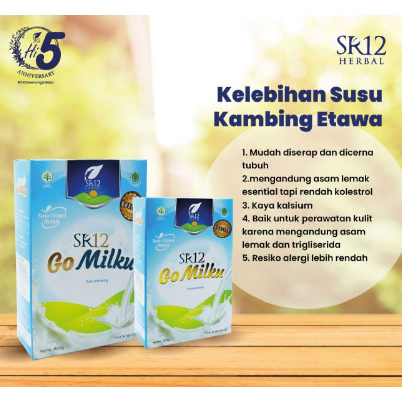 

Susu Kambing Etawa SR12 600 gr