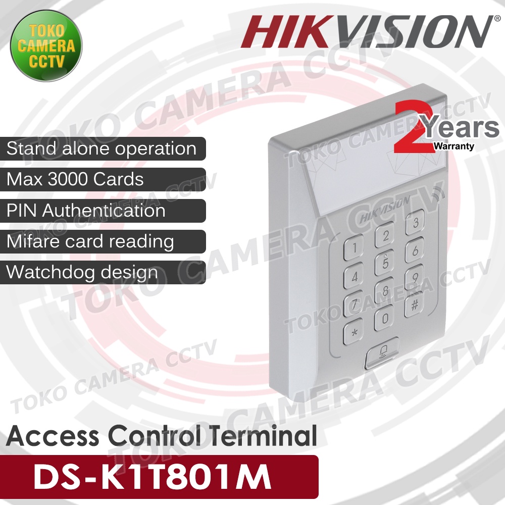 HIKVISION DS-K1T801M MESIN ABSEN ACCESS CONTROL