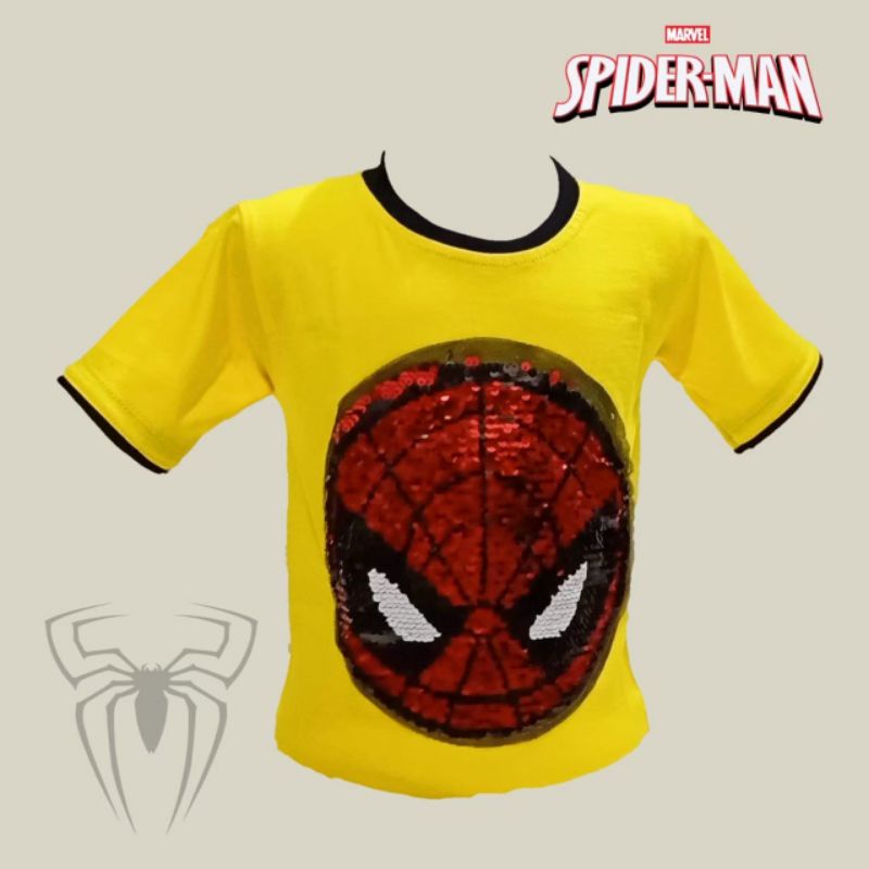 Kaos anak usap karakter Superhero usia 2-10tahun | Real pict