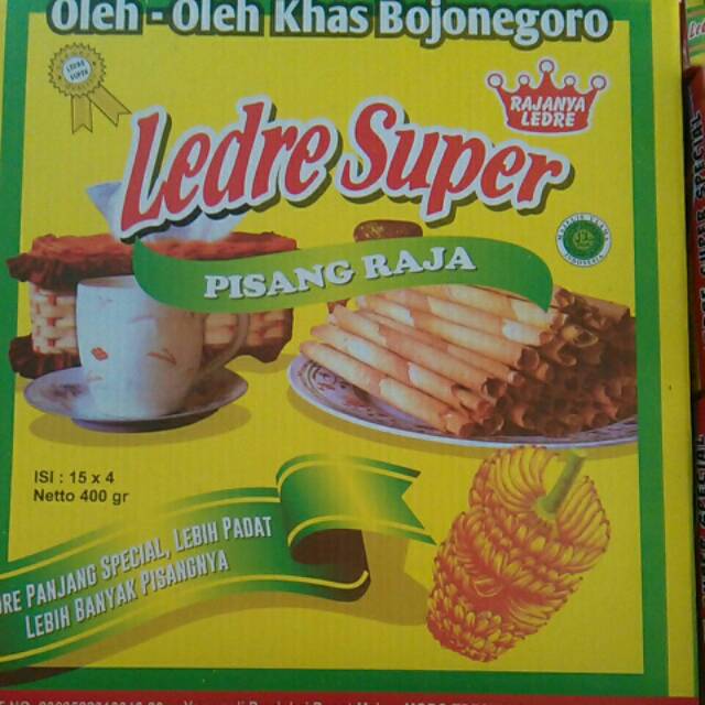 

Ledre ,opak semprong cemilan rasa pisang