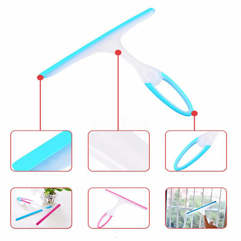 1Pc Squeegee Pembersih Kaca Jendela / Mobil / Kamar Mandi