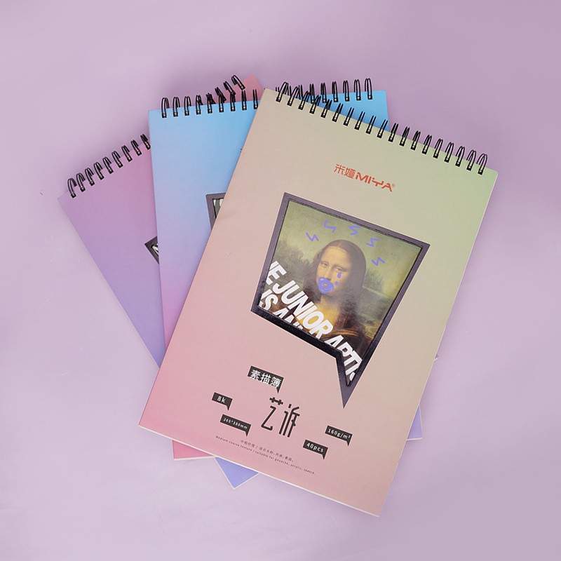 

MIYA HIMI HARDCOVER SPIRAL SKETCH PAD 265x380mm