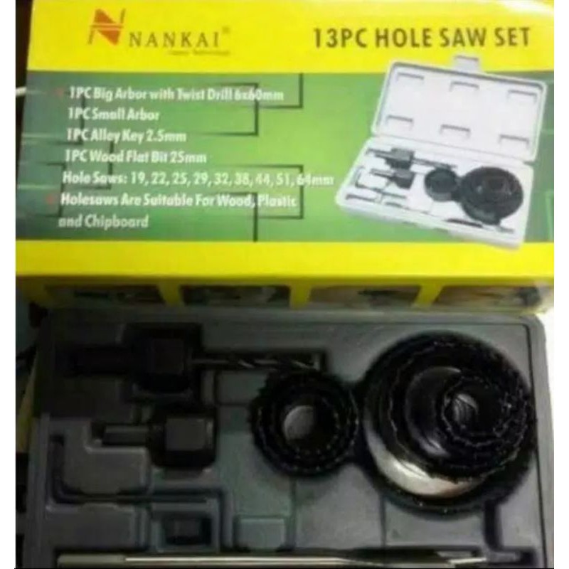 Nankai Mata Bor bulat untuk Kayu