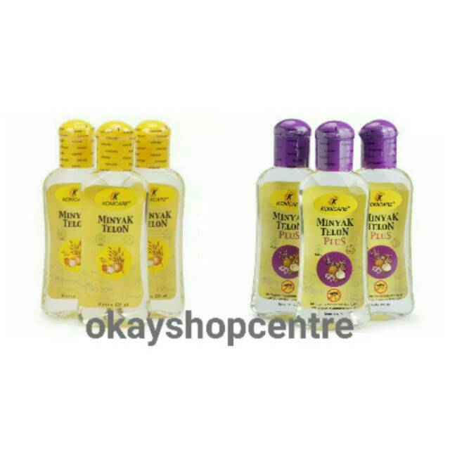 Konicare Minyak Telon kuning ungu 60ml 60 ml 125ml 125 ml