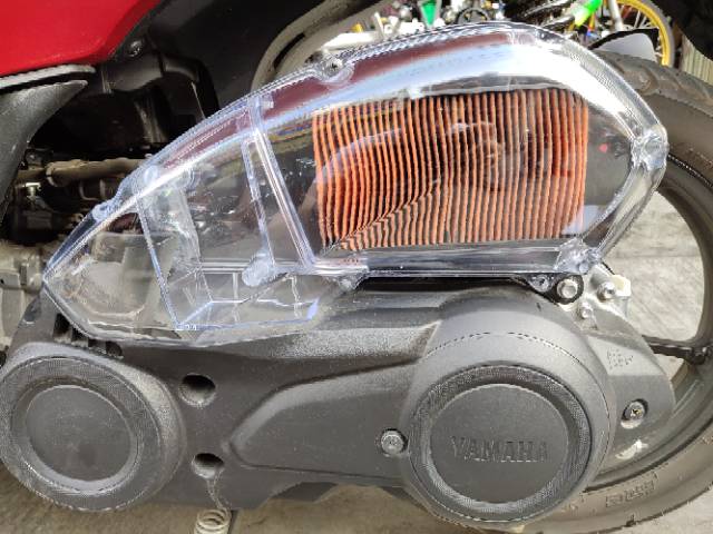 Tutup filter hawa lexi aerox155 old  transparan