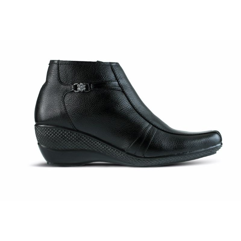 Sepatu boot wanita kerja korea kulit asli ll sepatu kerja wanita ll sepatu kulit wanita ll sepatu ke
