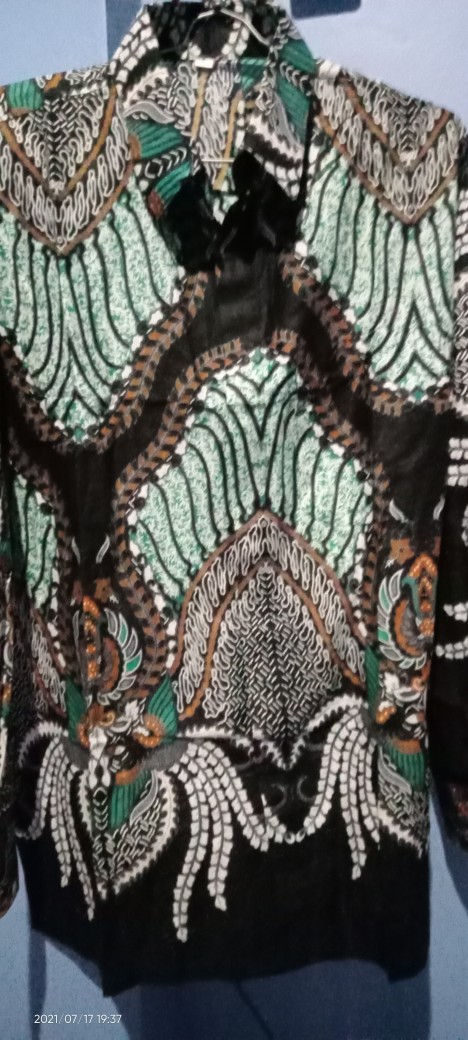 Batik Couple_maora Sania Ruffle Batik Couple Ori Ndoro Jowi Dnt Garansi Termurah