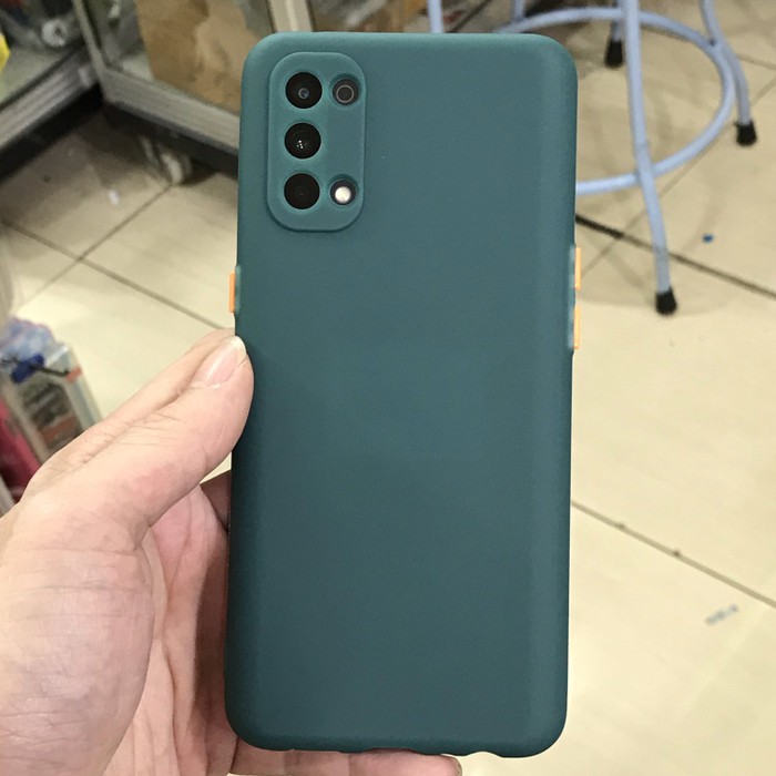 OPPO RENO 4 PREMIUM SOFT JELLY COLOR CASE WITH CAMERA PROTECTOR