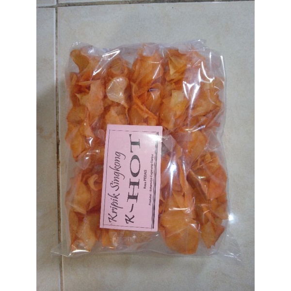 

(untuk warungan) Keripik singkong KHOT isi 10 pcs, eceran 1.500-2000