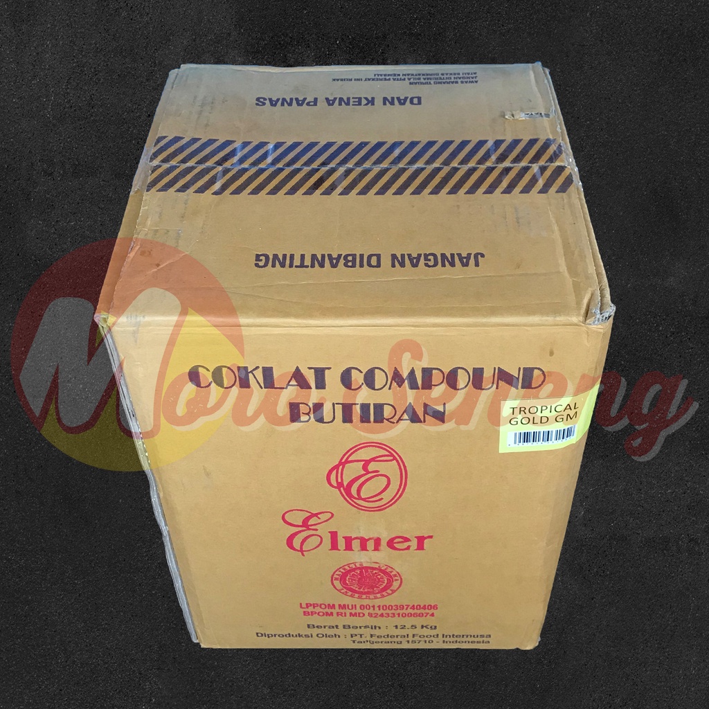 Mesis Coklat / Coklat Compound Butiran Elmer - Repack