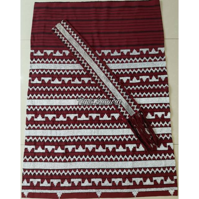 Tapis Lampung Tenun Abung