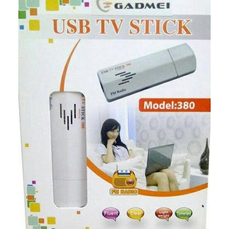 GADMEI USB STICK 380 | TV TUNER BUAT LAPTOP