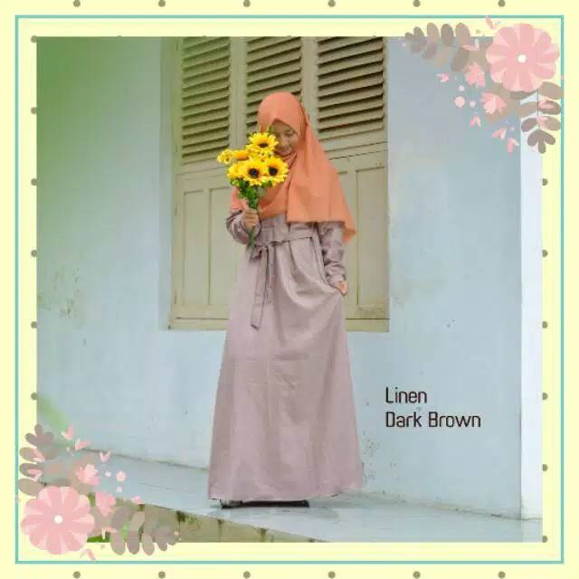 Gamis Linen by SAE (Simply of Aegea)