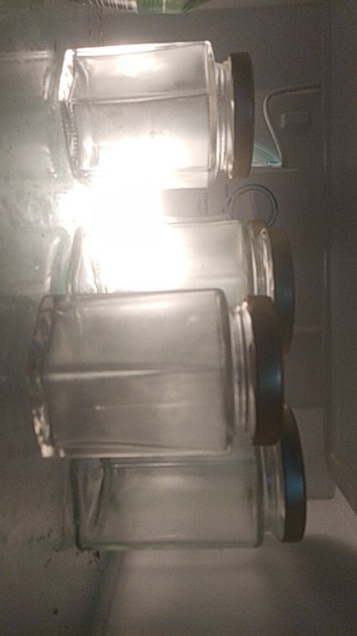 Jar Botol Toples Kaca 300ml Hexagonal Tutup Kaleng