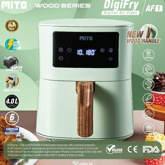 AIR FRYER MITO MITOCHIBA / DIGITAL AIR FRYER DIGIFRY FIGIFRYER MITO 4 stok melimpah