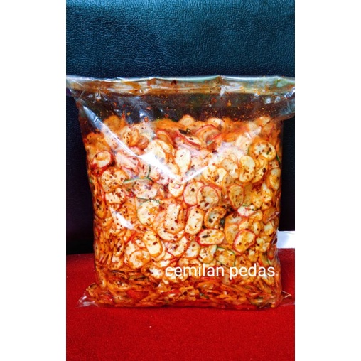 

seblak kerupuk pedas daun jeruk isi 1000 gram 1kg gurih2 nyoyy.