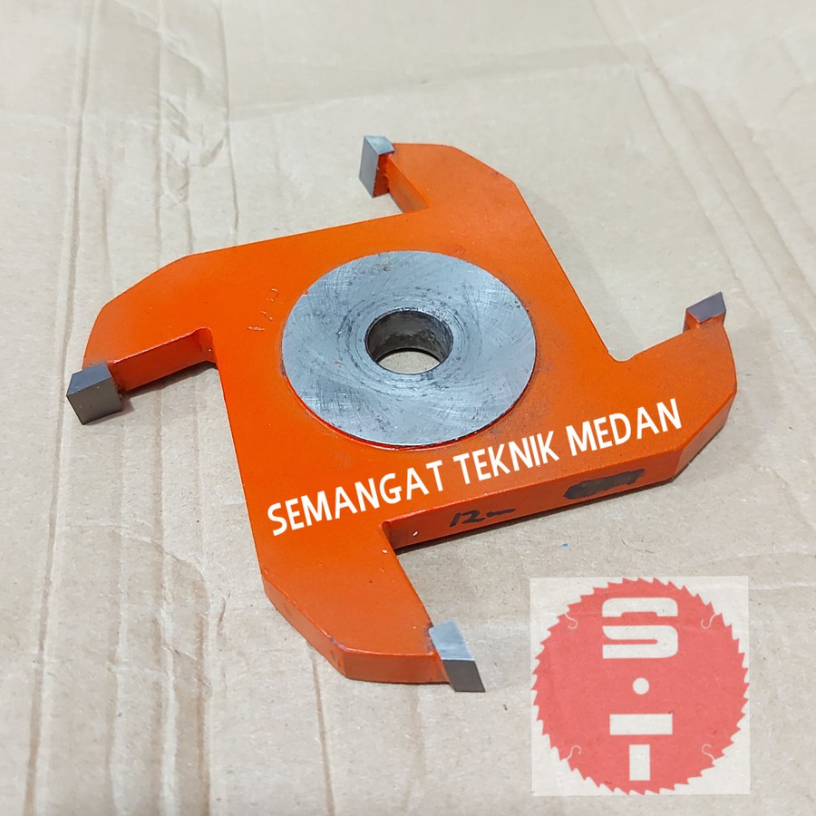MATA PISAU PROFIL MESIN GROVER GROVING KAYU KEROK KAYU LURUS 12mm