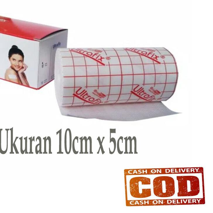 ➵ Ultrafix 10cm x 5m / Plester Luka Ultrafix 10cm x 5m Non Woven ✿