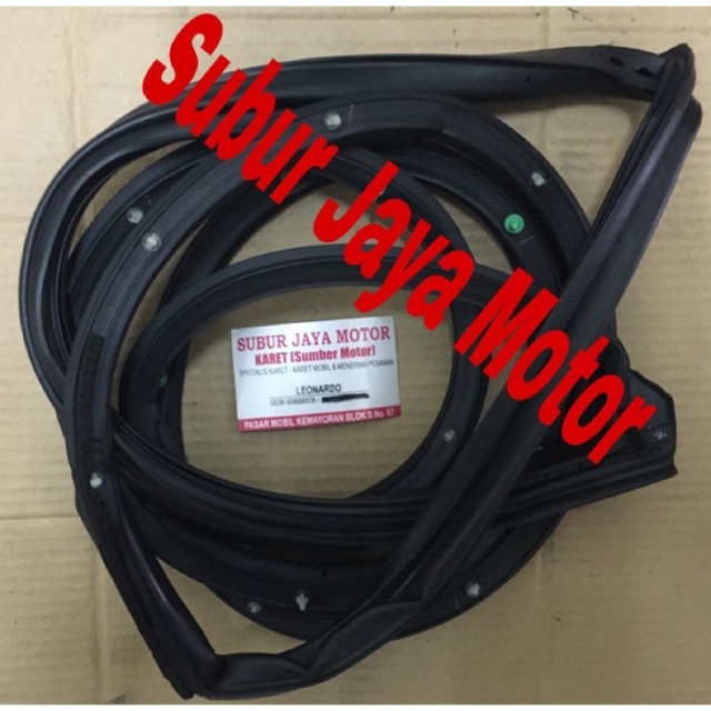 Karet pintu depan kijang super, kijang grand, kijang rover, kijang jantan