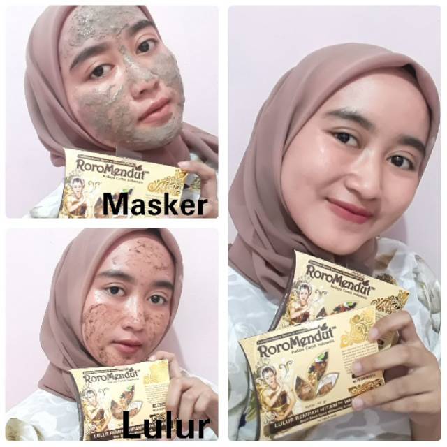 Masker & Lulur Rempah Hitam Whitening
