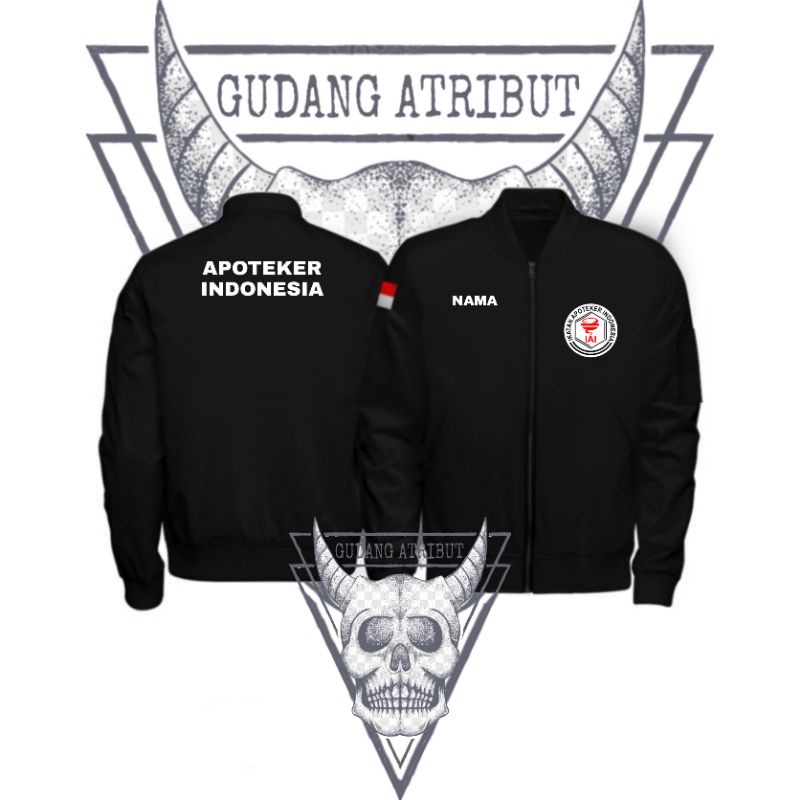 JAKET.BOMBER.APOTEKER.INDONESIA.