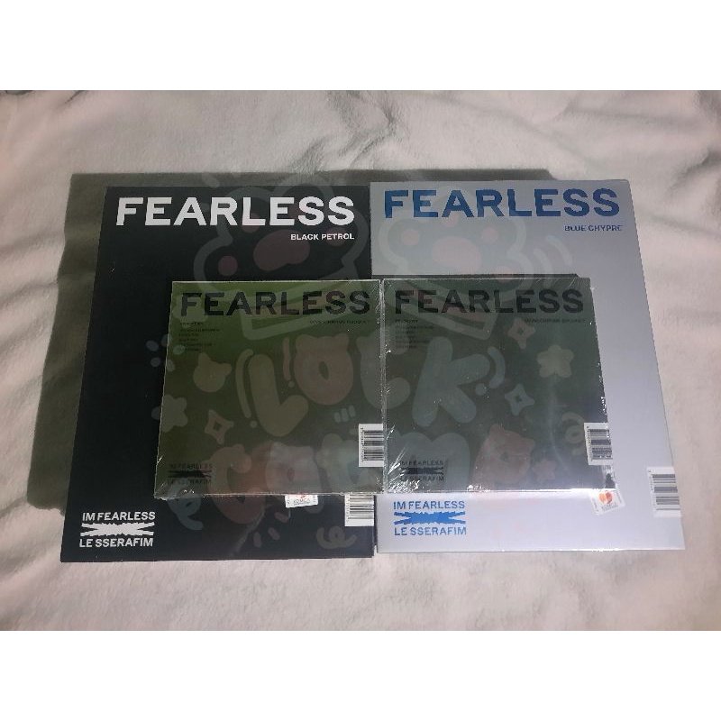 LE SSERAFIM FEARLESS 1ST MINI ALBUM DEBUT SEALED