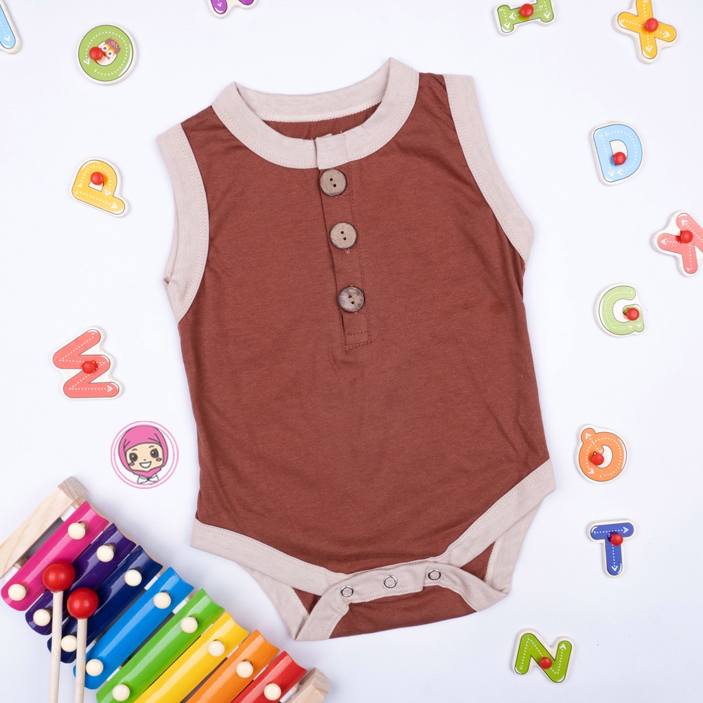 IL - Jumper Lullaby Sleveless Bodysuit Bayi | Playsuit Romper Baju Anak