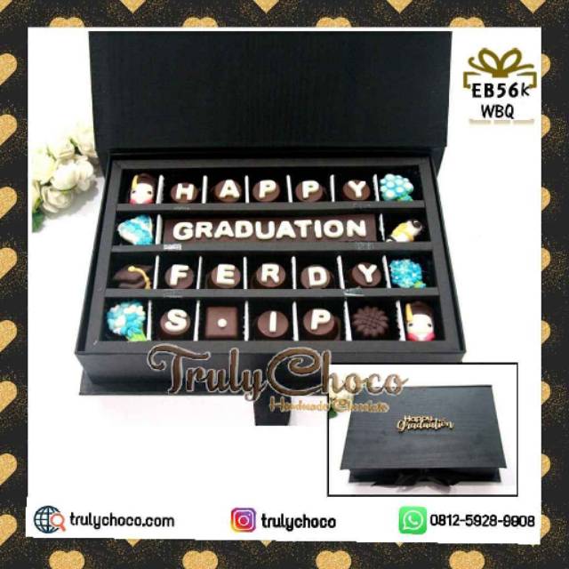 

Kado wisuda special coklat trulychoco untuk kerabat