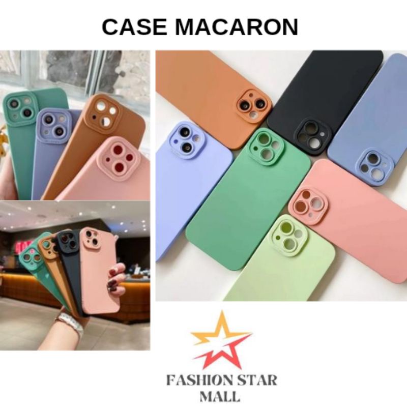 Case Macaron Pelindung Kamera Oppo A5i A37 A57 A59 A71 A83 A3s A1k F3+ F5 F7 F9 A7 A5s A5 2020 A9 20
