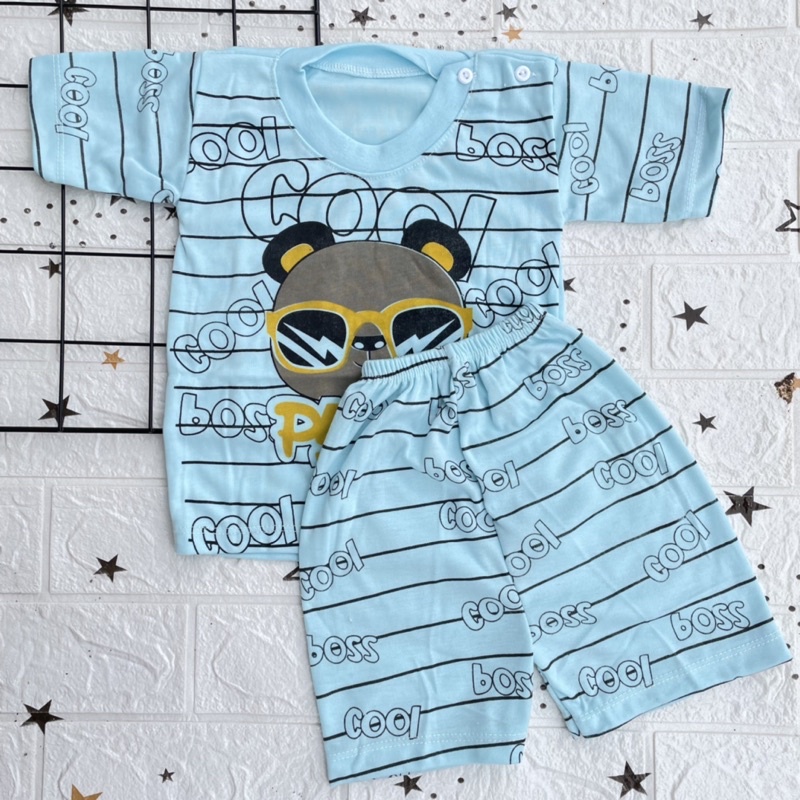 Setelan Baju Bayi Atasan Baju Bayi Celana Bayi Oblong Bayi Baju Kekinian Bayi Baju Tidur Bayi DNW BABY