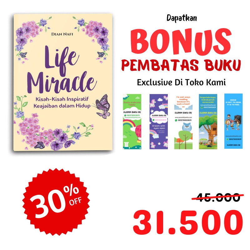 Syalmahat Publishing Buku Motivasi Inspirasi Pengembangan Diri Life Miracle Kisah Inspiratif Keajaiban Dalam Hidup-5