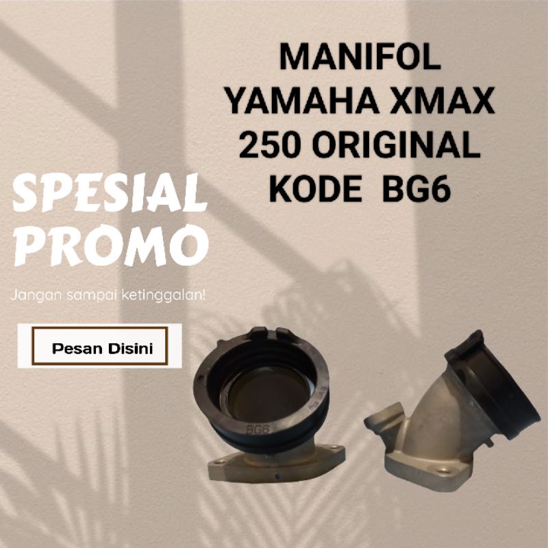 MANIFOLD MANIPUL MANIFOL YAMAHA XMAX X MAX 250 ORIGINAL YAMAHA BG6