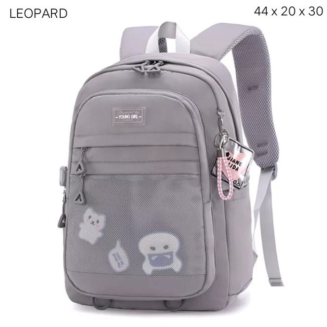 tiyig_store - tas sekolah anak laki-laki anak perempuan backpack sekolah anak tk sd smp sma kuliah Tas Ransel Anak Young Girl-1