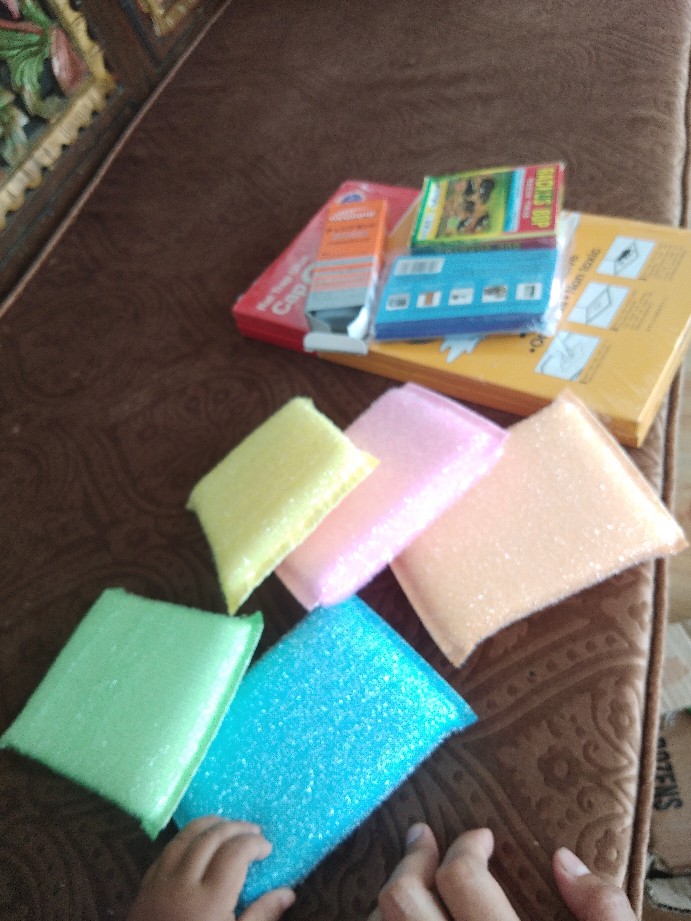 Sponge Pencuci Piring Isi 5 Pcs.