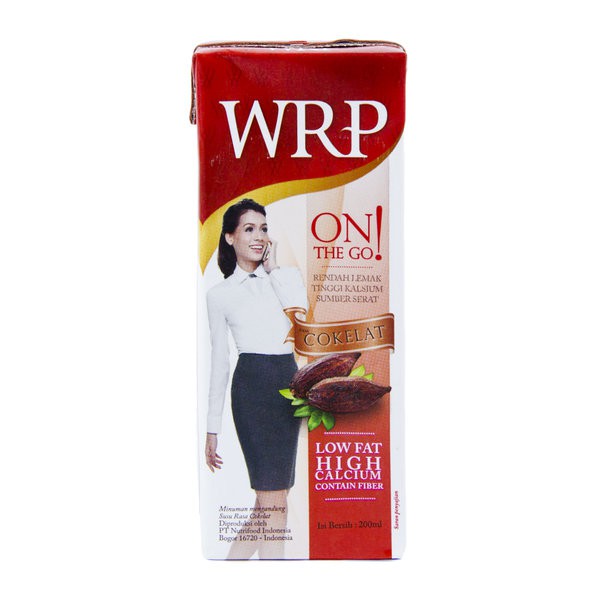 

WRP On The Go Chocolate Milk 200ml - Susu Diet Rasa Cokelat