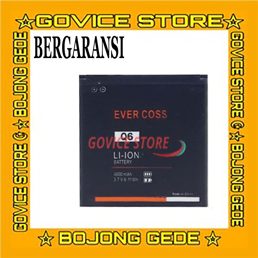 BATRAI EVERCOSS BATRE EVERCOSS BATERAI EVERCOSS Q6 ORI 99%