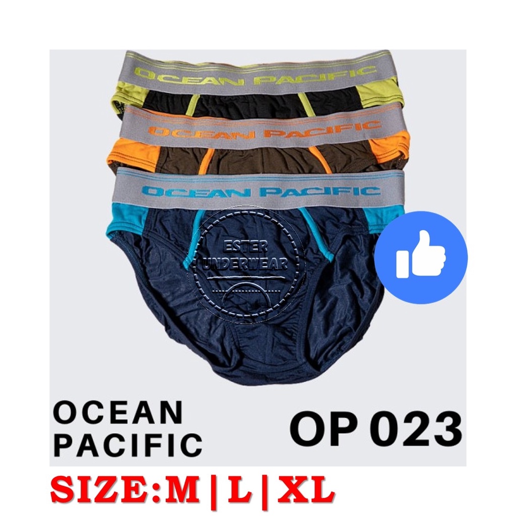 CD Pria OCEAN PACIFIC OP 023 ISI 3PCS