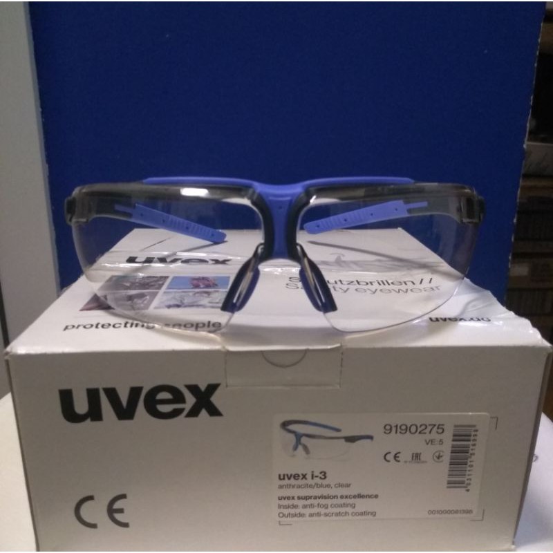 Kacamata Uvex Supravision i-3 9190275 - Safety Glasses Uvex