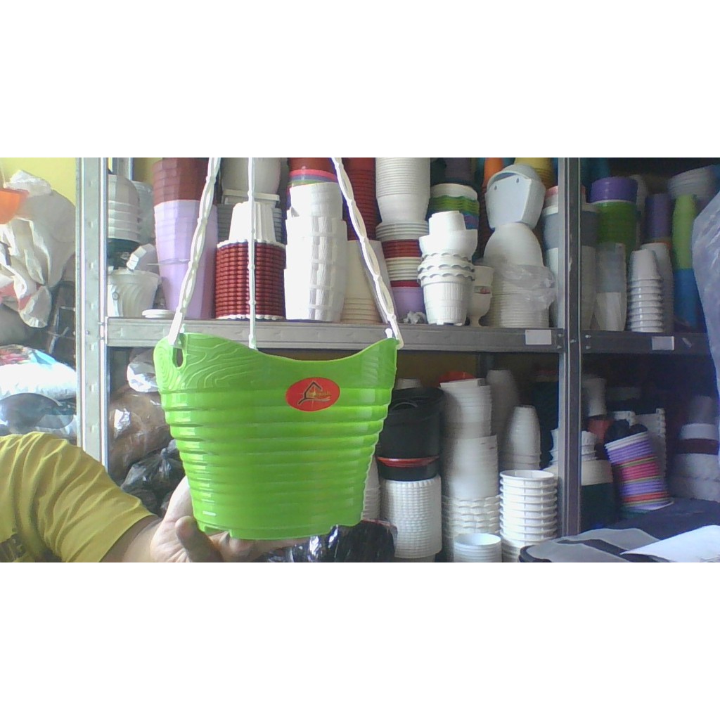 POT GANTUNG ALEXISH 20 {118}HIJAU