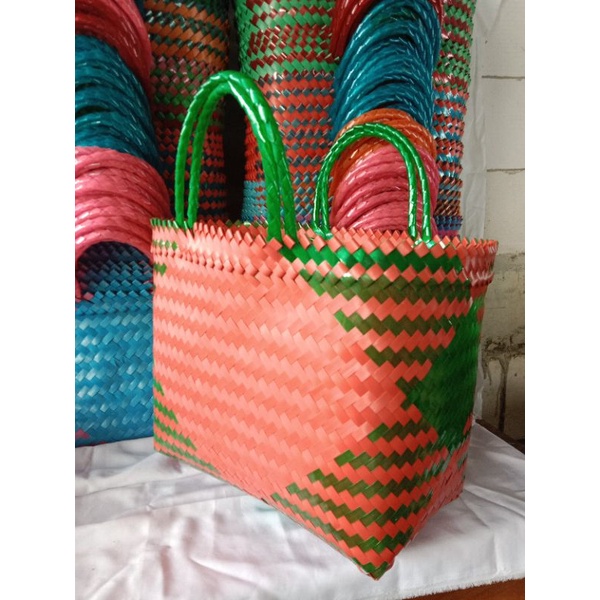 Tas Anyam Plastik KACA SUPER JUMBO/ TAS BELANJA / TAS ANYAM / TAS HAJATAN / TAS /TAS SUPER JUMBO