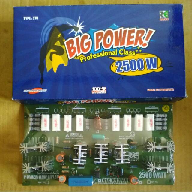 Kit Power Driver 2500W BIG POWER Mono