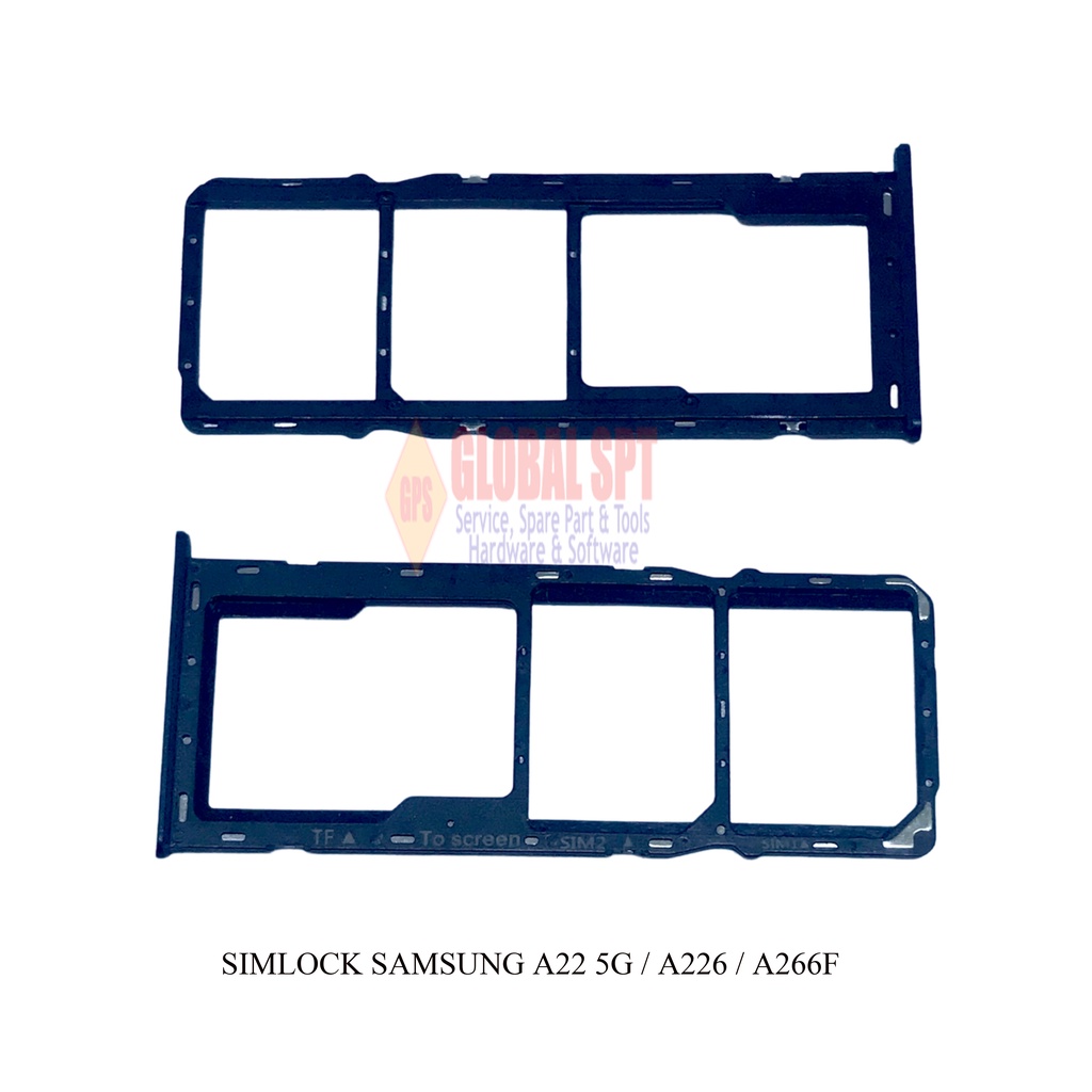 VERSI 5G / SIMLOCK SAMSUNG A22 5G / DUDUKAN SIM TRAY A226F / TEMPAT KARTU A226