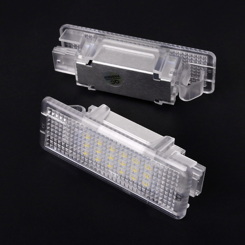 Cre 2pcs Lampu LED Bawah Pintu Mobil Untuk BMW X5 E53 E39 Z8 E52