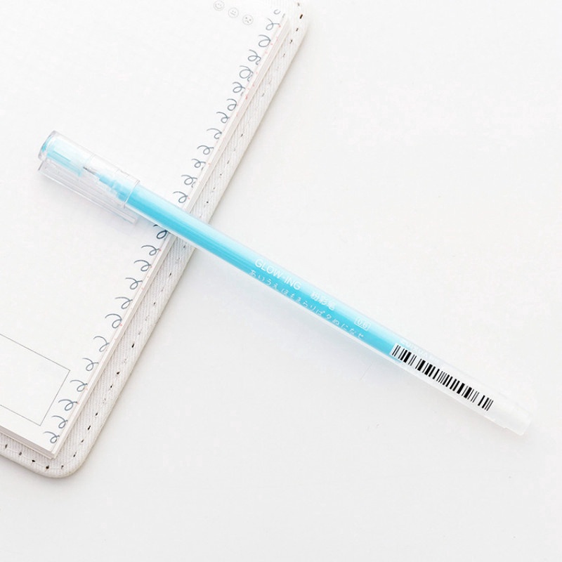 0.6mm White Ink Color Photo Album Gel Pen Stationery Office Learning Pen