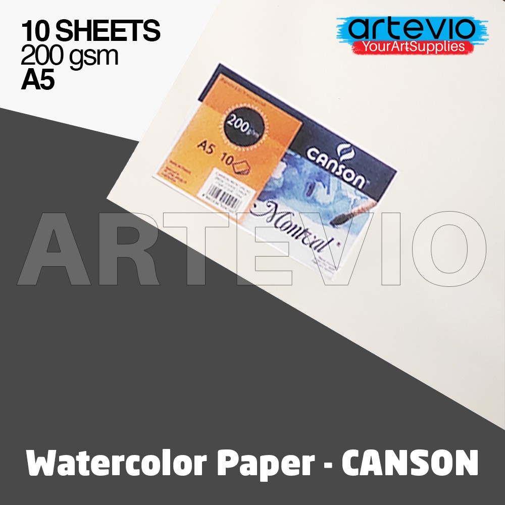 

Canson Montval Watercolor Paper A5 200gsm