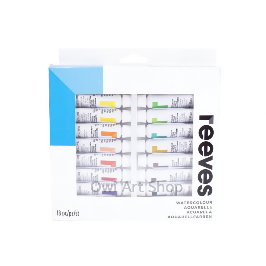 

Cat Air Reeves 18 Warna - Reeves Watercolor Set 18x12ml
