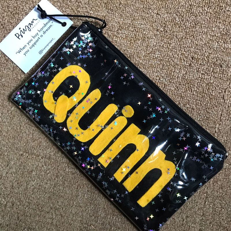 

pouch flanel / pouch glitter / pouch for everythings