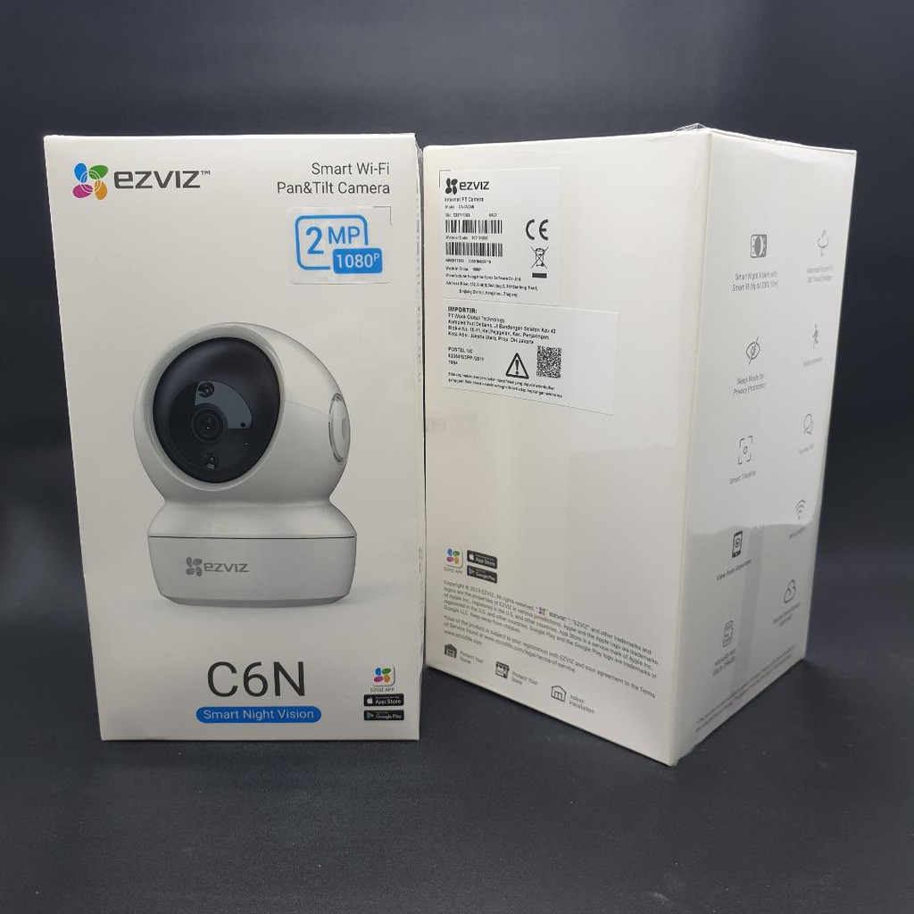 EZVIZ C6N 1080p 2MP 4MP Wifi Wireless CCTV Smart Ip Cam Garansi Resmi