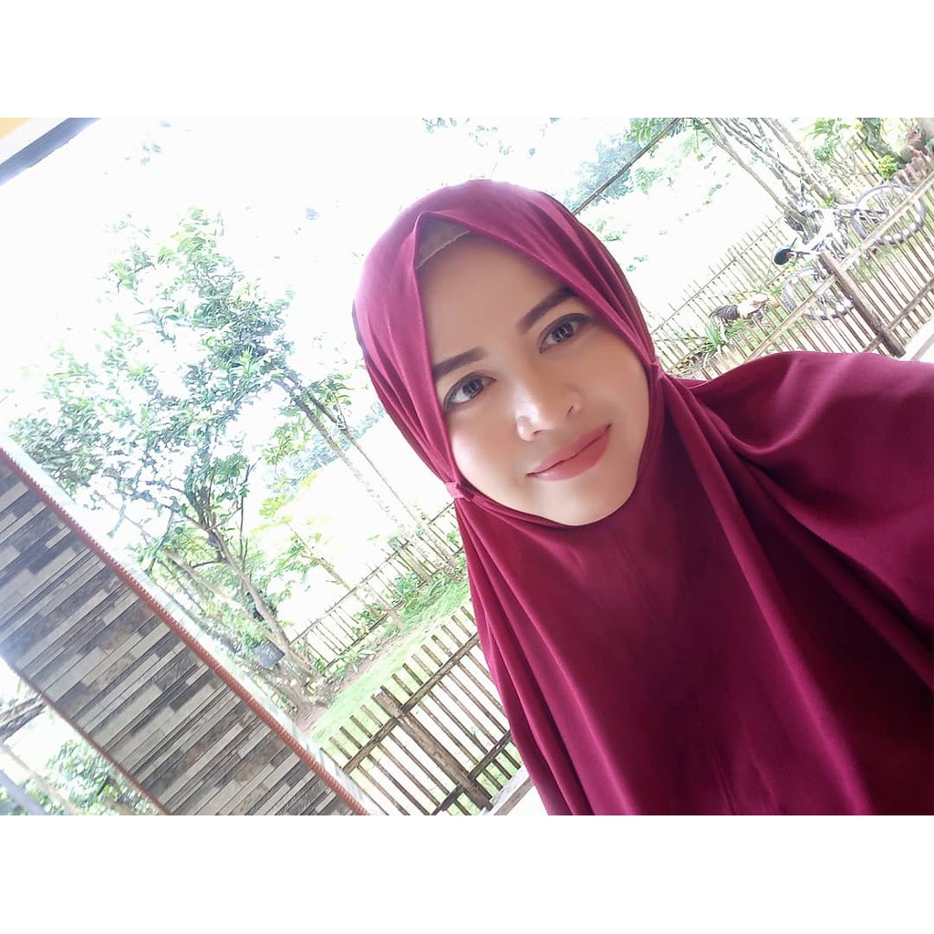 JILBAB HANNAH MARYAM BERGO JUMBO DIAMOND / HIJAB PANJANG SYARI / HIJAB INSTANT-2